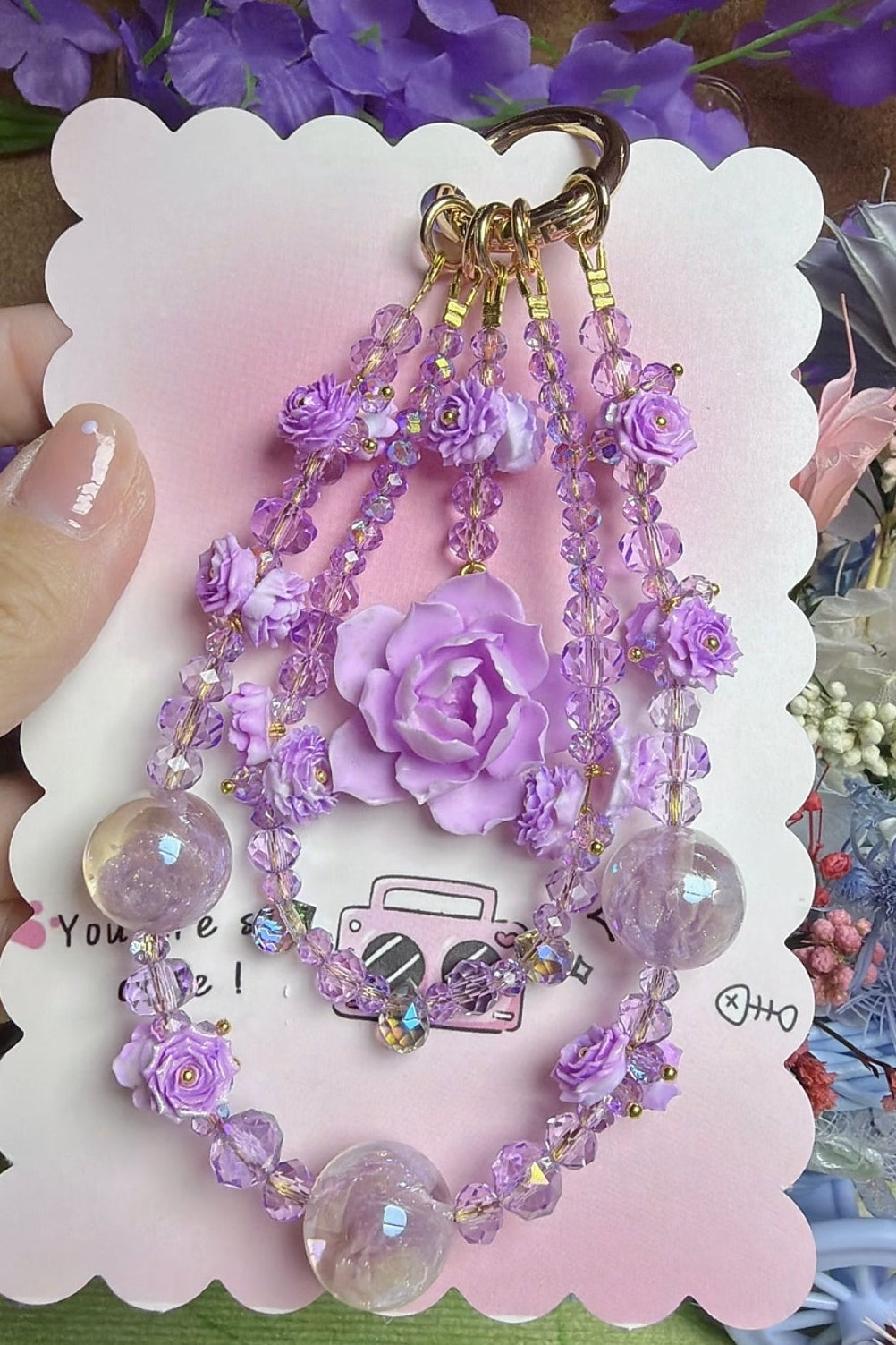 DIY Kits for Phone Charms, Bag Charms & Keychains
